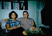 Saipan 1956 Collection, No. 72 Couple On The Couch